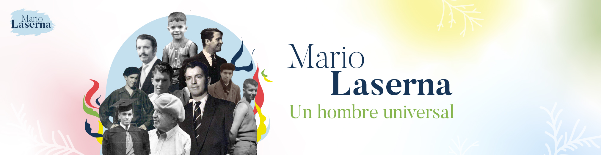 Banner inicio página web Mario Laserna, fundador de la Universidad de los Andes y hombre universal
